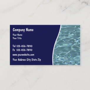Cartes de service de pool