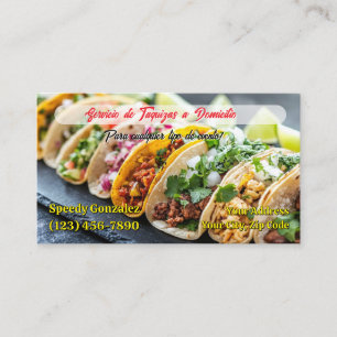 CARTES DE SERVICE TACO