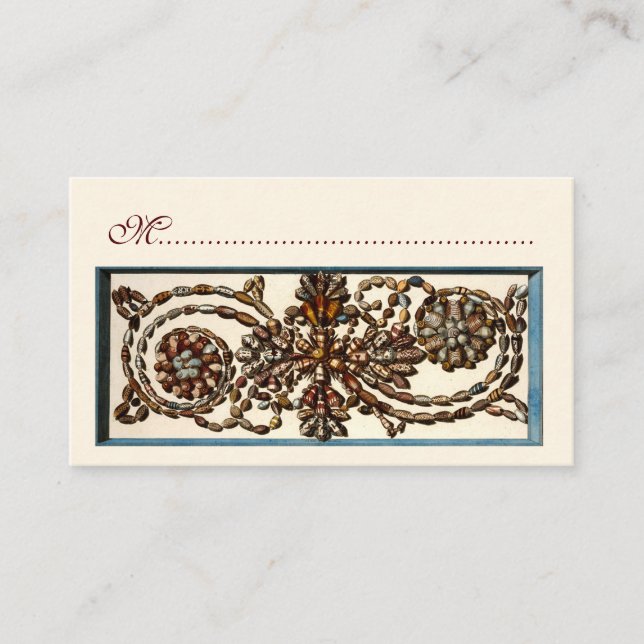 Cartes de siège des cloisons (Devant)