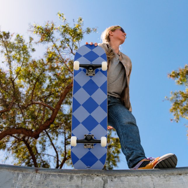Cartes de skateboard Blue Diamonds HAMbWG (Extérieur 1)