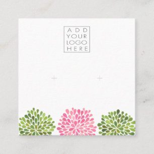 Cartes de soutien pour boucles d'oreilles Ajoutez 