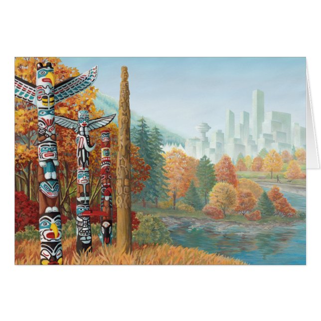 Cartes de souvenirs Vancouver BC Cartes de souveni (Devant horizontal)
