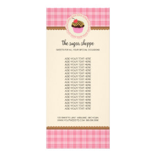 Cartes de support de produit de boutique de