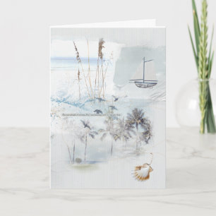 Cartes de Sympathie Collage des Shorts Paisible