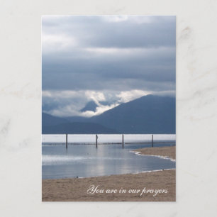 Cartes de sympathie de plage et d'océan