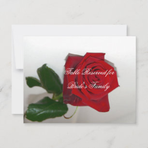Cartes de table de mariage