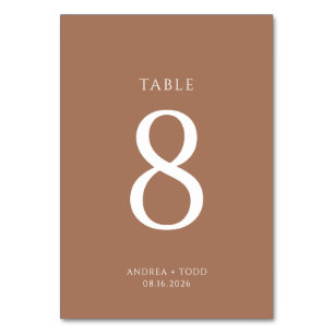 Cartes de Table de Mariage Rustiques à Photo de Co