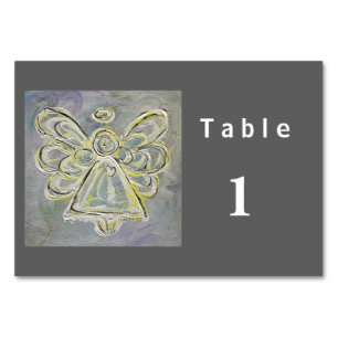 Cartes de table personnalisées Ange de la série co