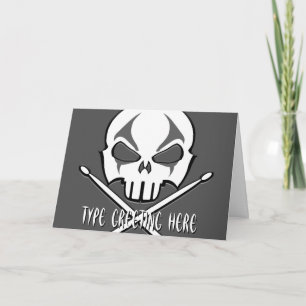 Cartes de tambour en métal lourd personnalisées