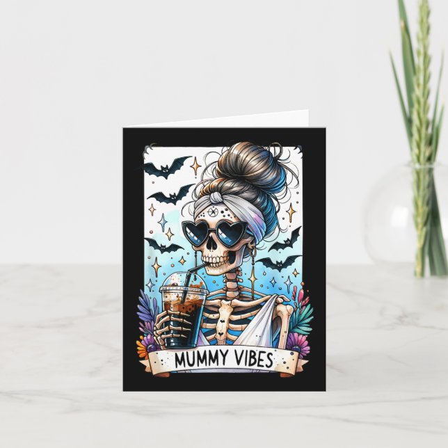 Cartes de tarot Mummy Vibes Saison épouvantable sq (Devant)