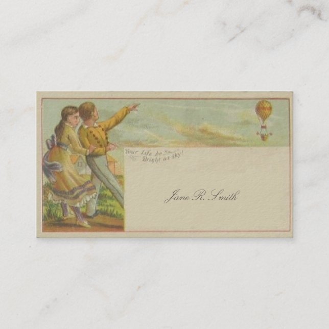 Cartes de téléphone victoriennes - Ballotte pour e (Devant)