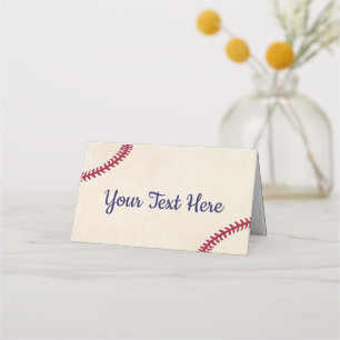 Cartes De Tente De Baby shower À Thème De Baseball