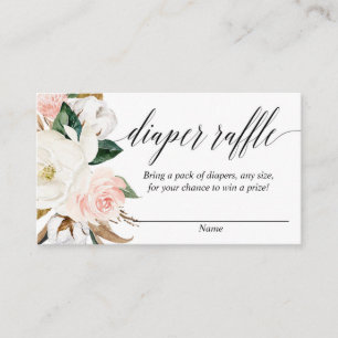 Cartes de tombola de baby shower de Magnolia