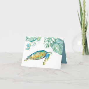 Cartes de tortues vides à l'intérieur