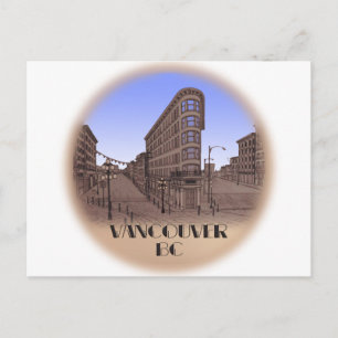 Cartes de Vancouver Gastown Art Souvenirs Cartes p