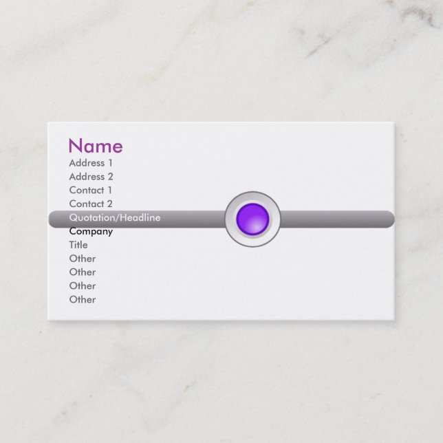 Cartes de visite (Devant)