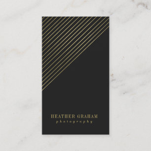 Cartes de visite à la mode de photographie d'or