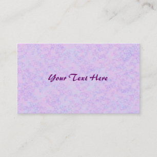 Cartes de visite Abstraits marbrés rose pastel
