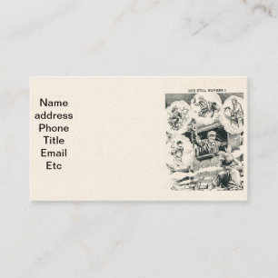 Cartes de visite américains d'ingénieur de train