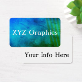 Cartes de visite Aquarelle tendance