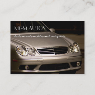 cartes de visite automobiles