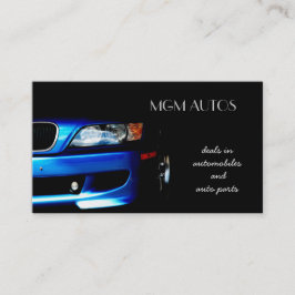 cartes de visite automobiles