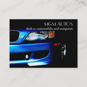 cartes de visite automobiles