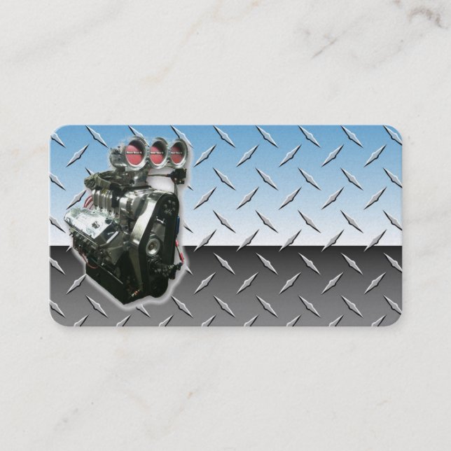 Cartes de visite automobiles classiques (Devant)