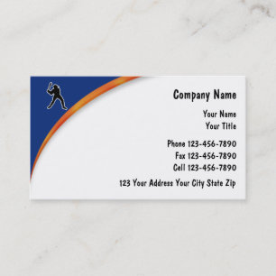Cartes de visite baseball