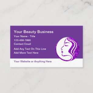 Cartes de visite Beauté Mode Maquillage