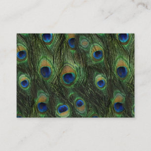 Cartes de visite Black Peacock