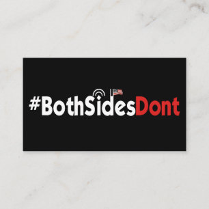 Cartes de visite - #BothSidesDont