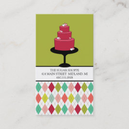 Cartes de visite boulangerie ou pâtisserie