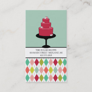 Cartes de visite boulangerie ou pâtisserie