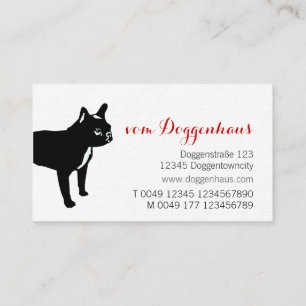 Cartes de visite Bouledogue Français