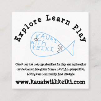 Cartes de visite carrés