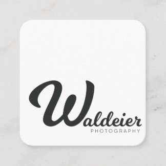 Cartes de visite carrés