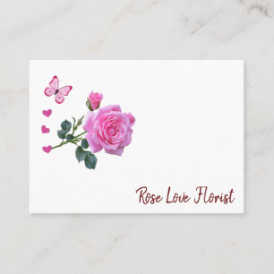 Cartes de visite, Cartes de visite floraux fleuris