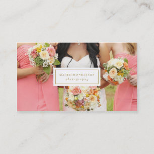 Cartes de visite classiques et propres de