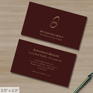 Cartes de visite comptables
