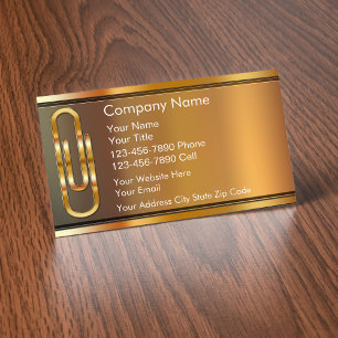 Cartes de visite comptables