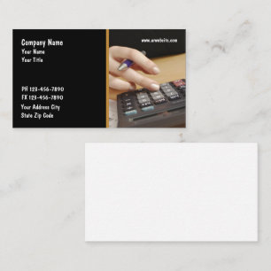 Cartes de visite comptables