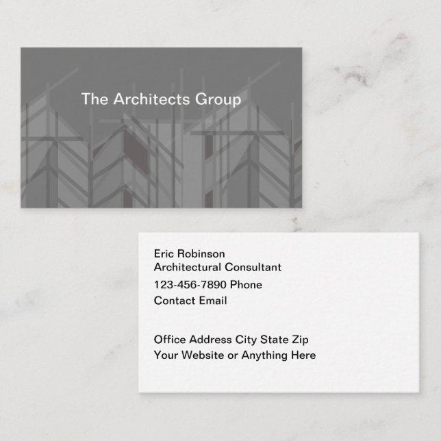 Cartes de visite cool pour un réparateur de corps (Devant / Derrière)