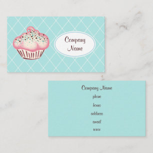Cartes de visite Cupcake