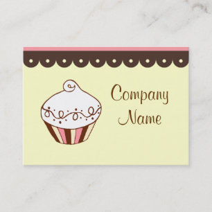 Cartes de visite Cupcake