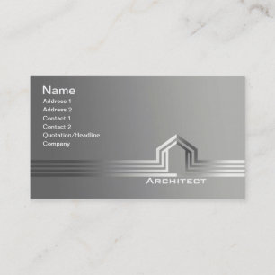 Cartes de visite d'architecte