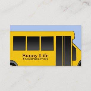 Cartes de visite d'autobus