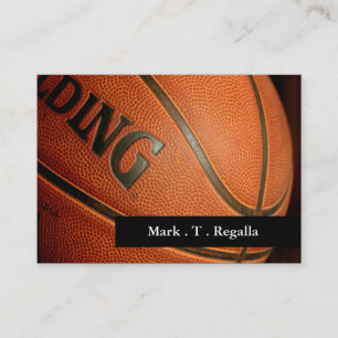 cartes de visite de basket-ball