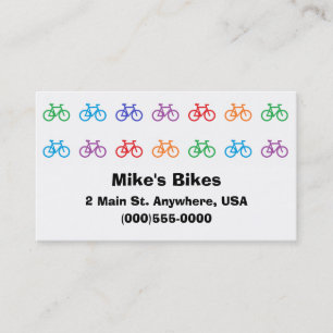 Cartes de visite de "bicyclette"