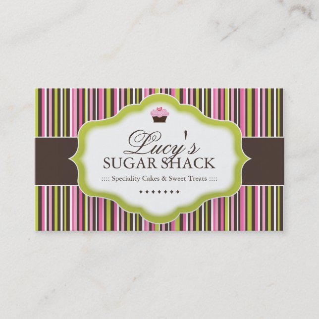 Cartes de visite de boulangerie (Devant)